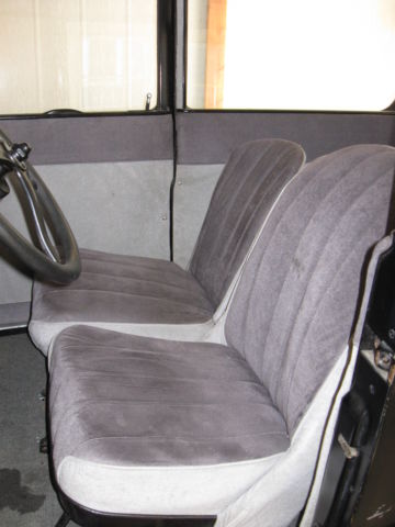 1926 Black Ford Model T Two Door Sedan