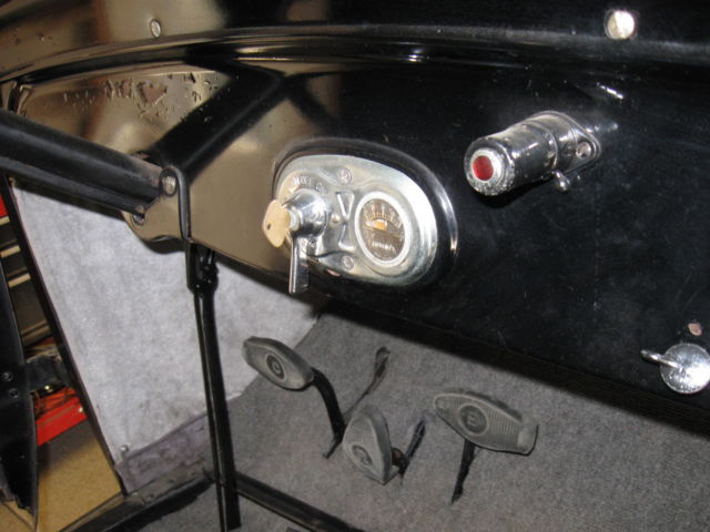 1926 Black Ford Model T Two Door Sedan