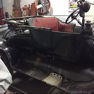 1921 Black Ford Model T Convertible