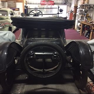 1921 Black Ford Model T Convertible