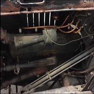 1921 Black Ford Model T Convertible