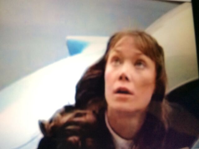 1955 Blue white Ford Mainline 4 dr