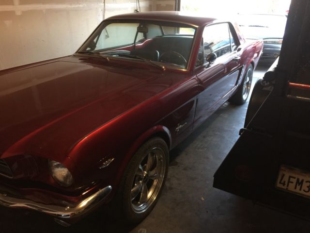 1965 Purple Ford Mustang Coupe