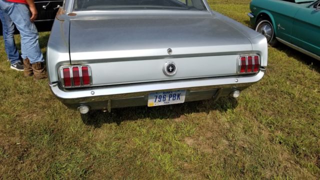 1964 Silver Ford Mustang Coupe