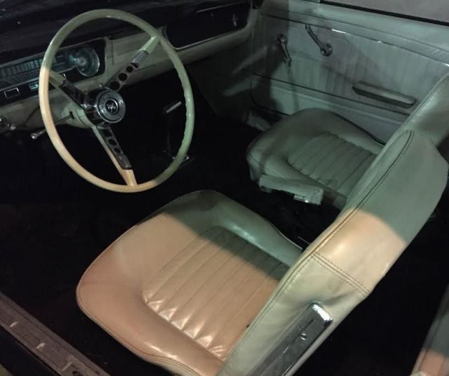 1965 White Ford Mustang Coupe