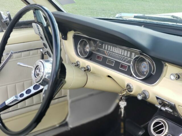 1965 Yellow Ford Mustang Convertible