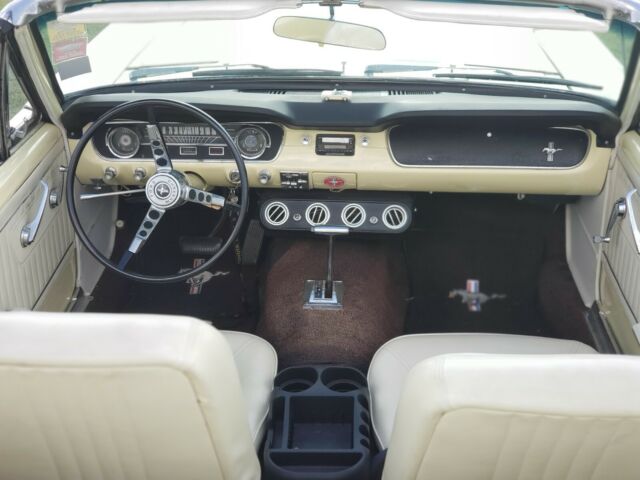 1965 Yellow Ford Mustang Convertible