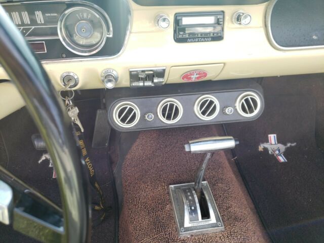 1965 Yellow Ford Mustang Convertible