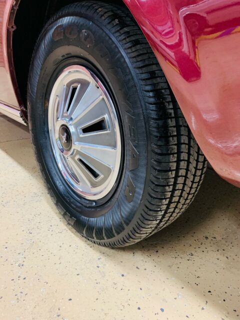 1966 Burgundy Ford Mustang Coupe