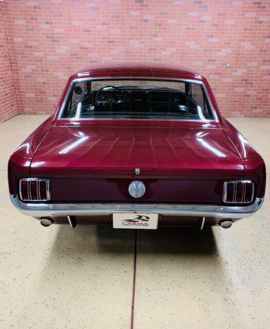 1966 Burgundy Ford Mustang Coupe