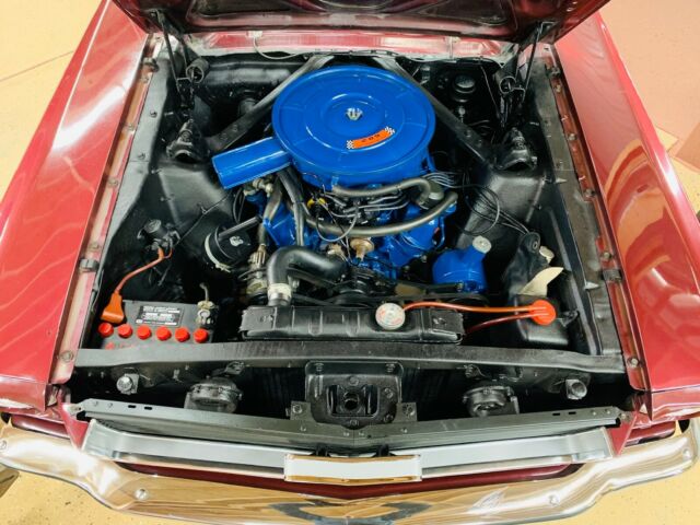 1966 Burgundy Ford Mustang Coupe