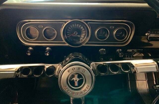 1966 Burgundy Ford Mustang Coupe