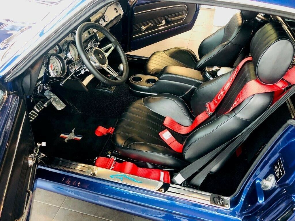 1967 Blue Ford Mustang Coupe