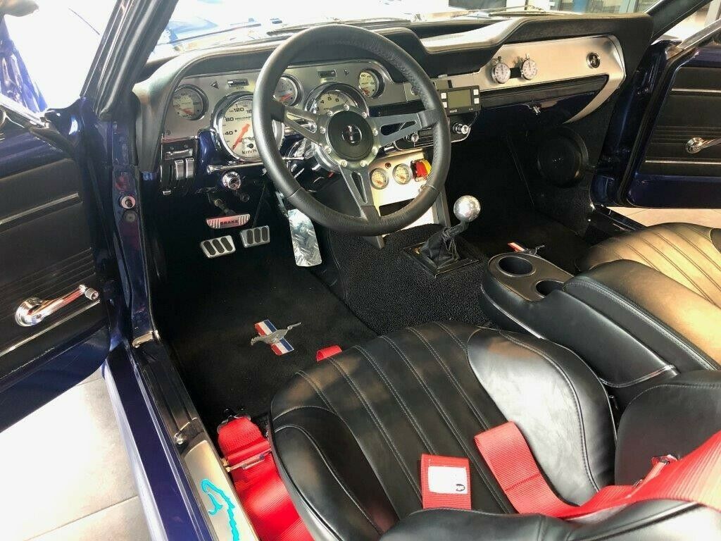 1967 Blue Ford Mustang Coupe