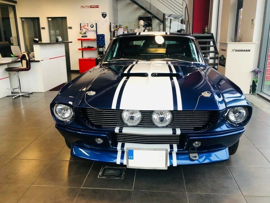 1967 Blue Ford Mustang Coupe