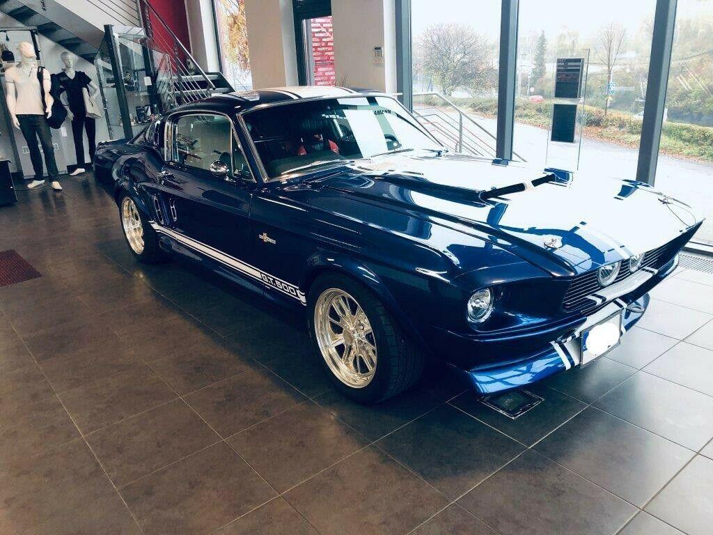 1967 Blue Ford Mustang Coupe
