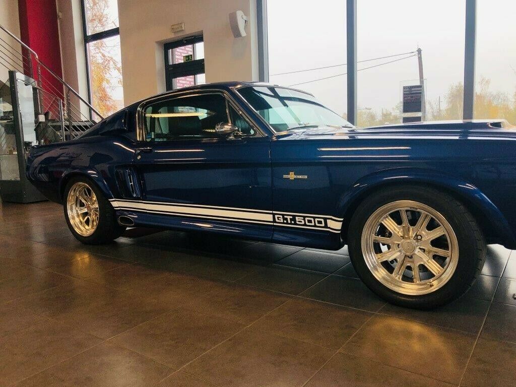 1967 Blue Ford Mustang Coupe