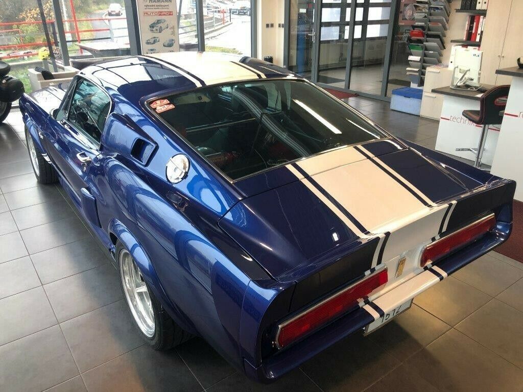1967 Blue Ford Mustang Coupe