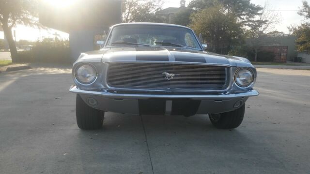 1967 silver Ford Mustang Fastback