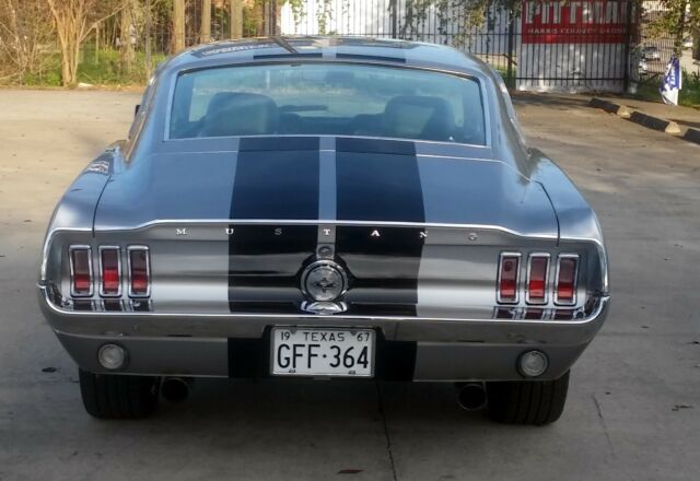 1967 silver Ford Mustang Fastback