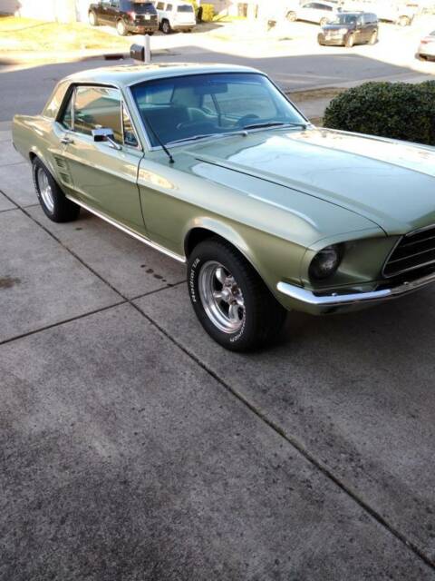 1967 Green Ford Mustang Coupe