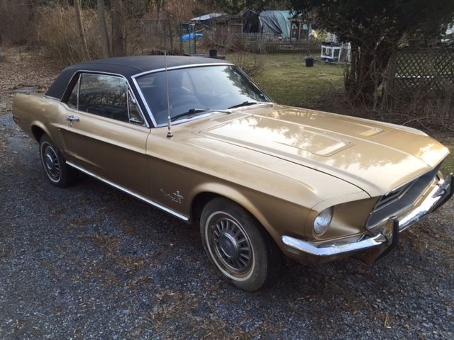 1968 Black Ford Mustang Coupe