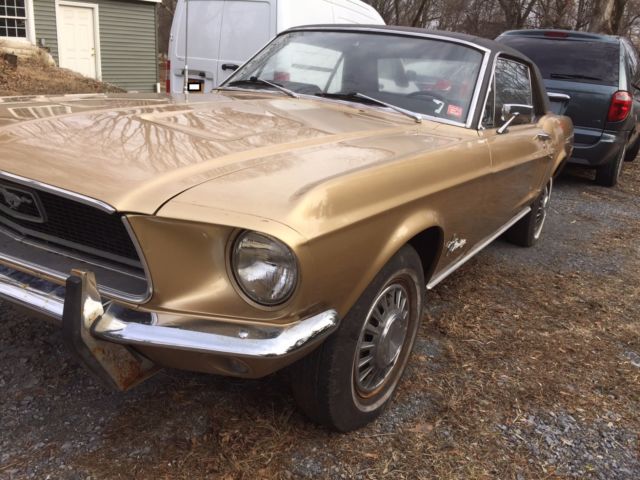 1968 Black Ford Mustang Coupe