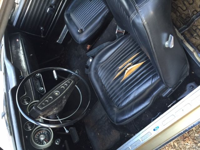 1968 Black Ford Mustang Coupe