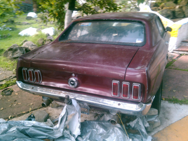 1969 Purple Ford Mustang Coupe