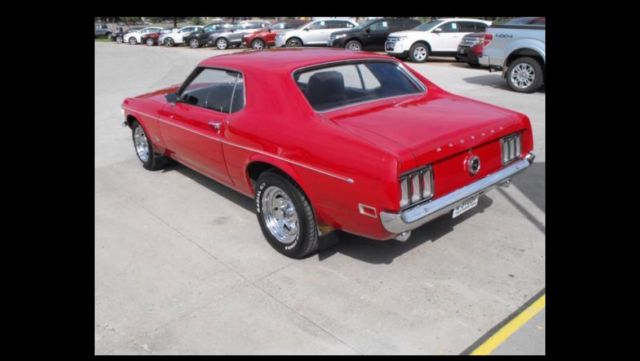 1970 Red Ford Mustang Coupe