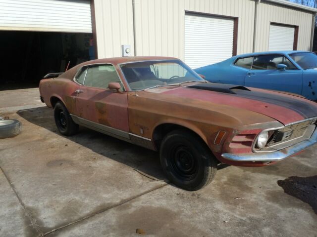 1970 Red Ford Mustang Fastback