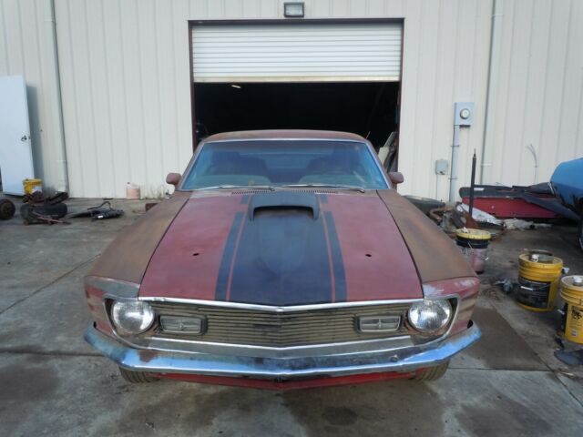 1970 Red Ford Mustang Fastback