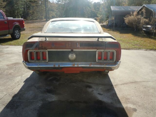 1970 Red Ford Mustang Fastback