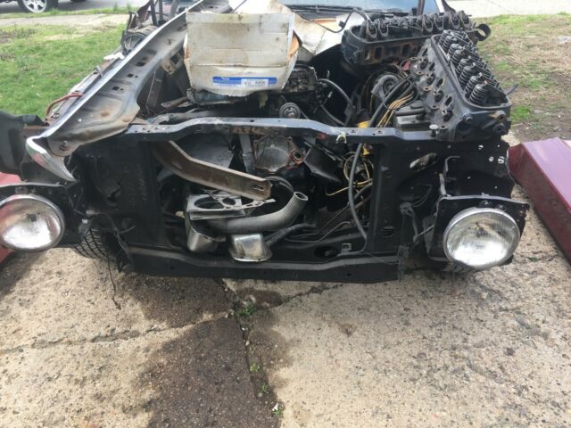 1971 Red Ford Mustang Convertible