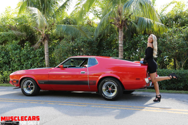 1973 Red Ford Mustang Coupe