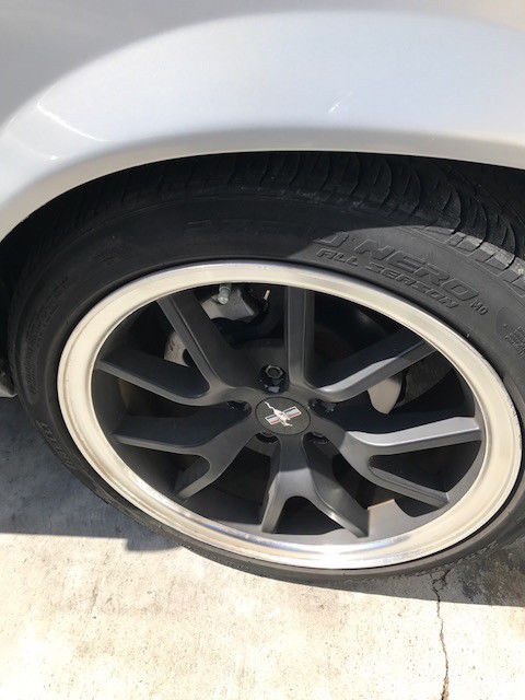 1991 Silver Ford Mustang Coupe