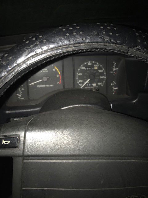 1991 Silver Ford Mustang Coupe