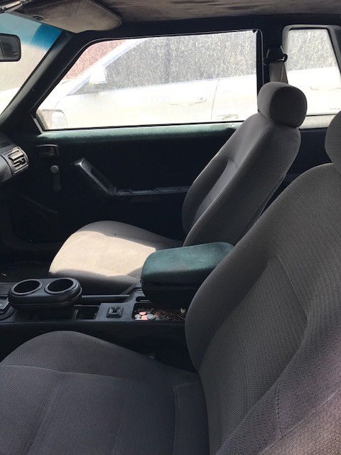 1991 Silver Ford Mustang Coupe