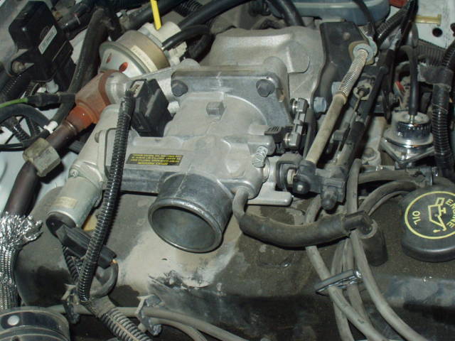 1993 White Ford Mustang Convertible