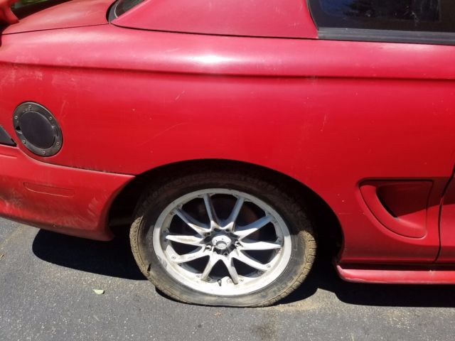 1994 Red Ford Mustang Coupe