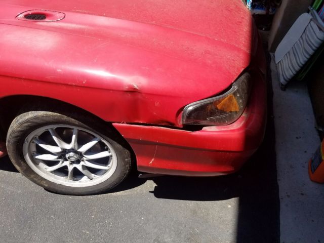 1994 Red Ford Mustang Coupe