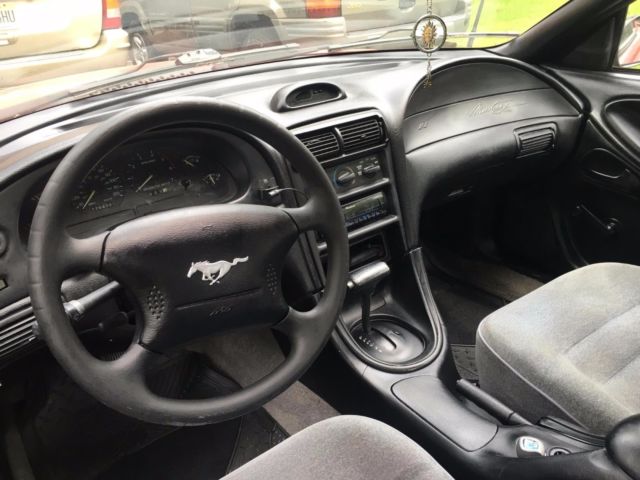 1994 Red Ford Mustang Coupe