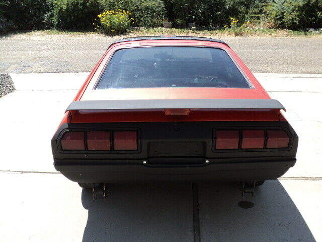 1978 Orange Ford Mustang T-TOP