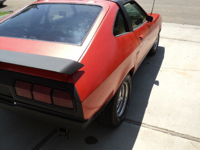 1978 Orange Ford Mustang T-TOP