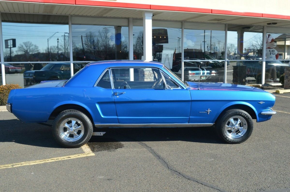 1966 Blue Ford Mustang Coupe