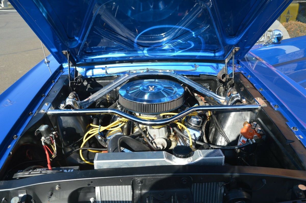 1966 Blue Ford Mustang Coupe