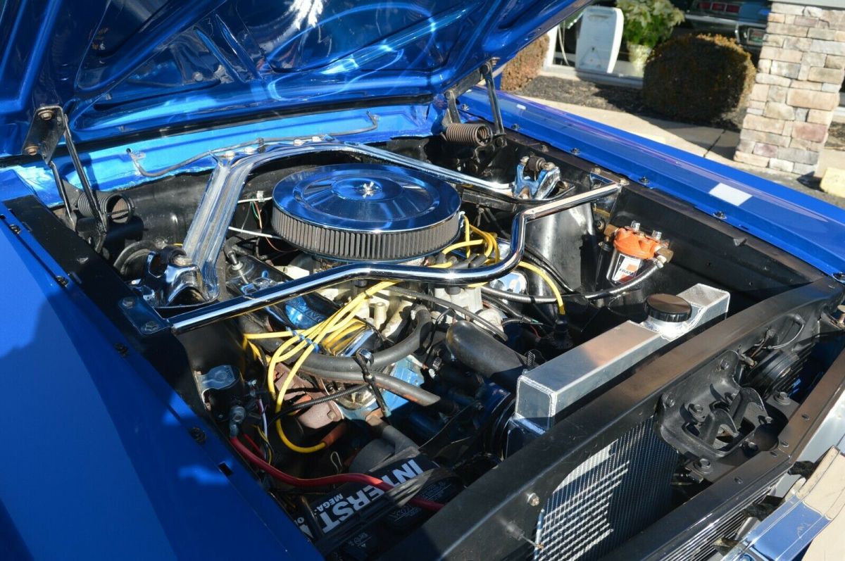 1966 Blue Ford Mustang Coupe