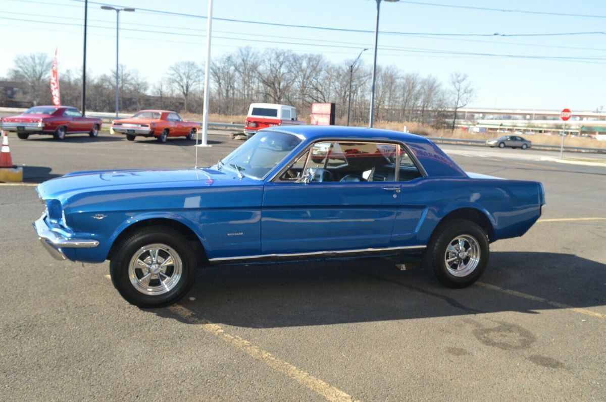 1966 Blue Ford Mustang Coupe