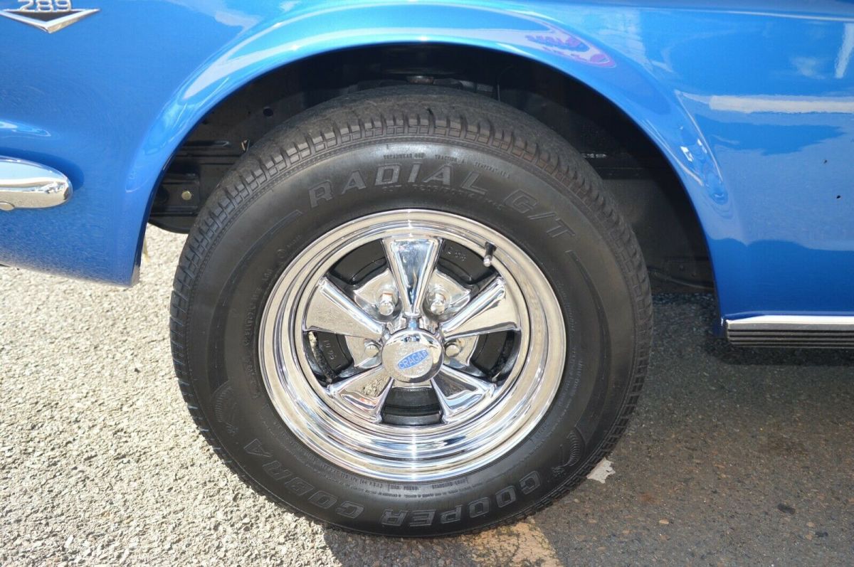 1966 Blue Ford Mustang Coupe