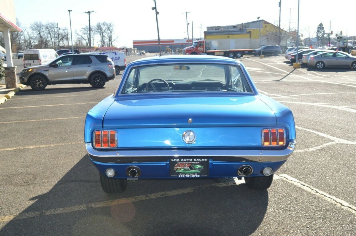 1966 Blue Ford Mustang Coupe